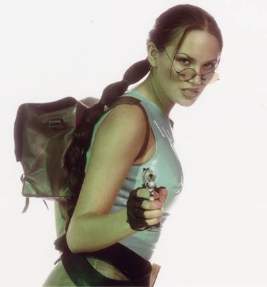 Lucy Clarkson as Lara Croft 1